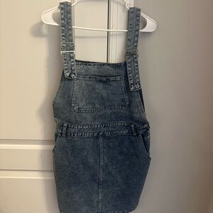 Denim Overall Dress
